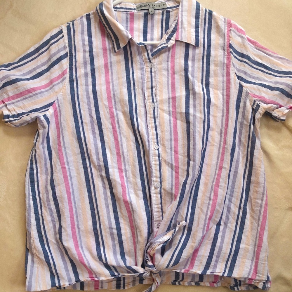 Colorful Button Down